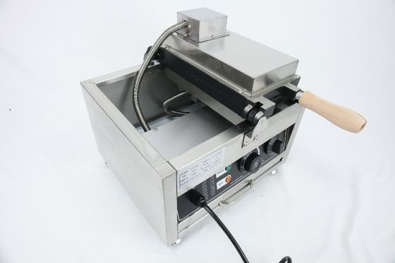 AM-C121 Fabricante de Waffles Elétricos Comerciais Antiaderentes para Moldes Tamanho de 1 buraco 40*35*20mm