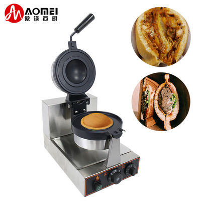 Restaurante de aço inoxidável Panini Press para sanduíches e hambúrgueres perfeitamente grelhados