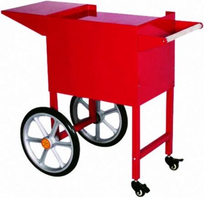 110-240V/50-60HZ Material SS para alimentos saudáveis Máquina comercial de pipoca com carrinho