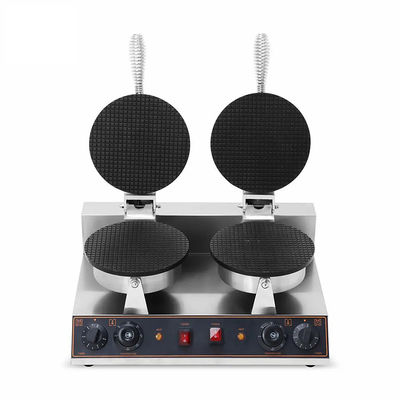 Ferramenta de cozimento comercial de 2400W de hotéis Máquina de cone de sorvete Fabricante de cone de waffle