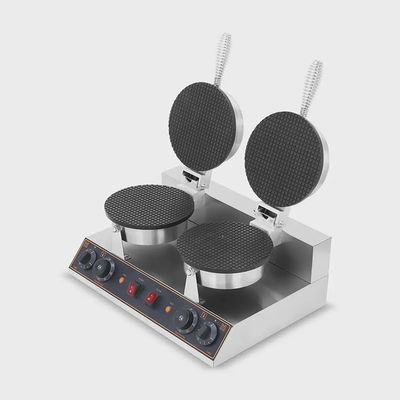 Ferramenta de cozimento comercial de 2400W de hotéis Máquina de cone de sorvete Fabricante de cone de waffle