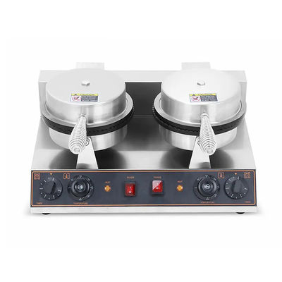Ferramenta de cozimento comercial de 2400W de hotéis Máquina de cone de sorvete Fabricante de cone de waffle