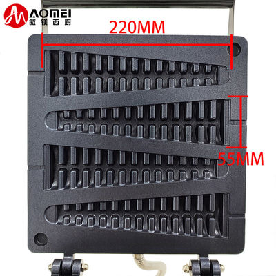 Máquina de fabricação em forma de árvore de waffle a uma temperatura de 50-300C com tamanho de 410*305*240mm